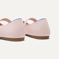 Close up of the heel of The Kids Mary Jane in Ballerina.