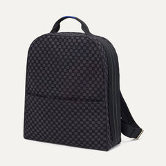 PDP |The Backpack in Black Sand shown from the front.