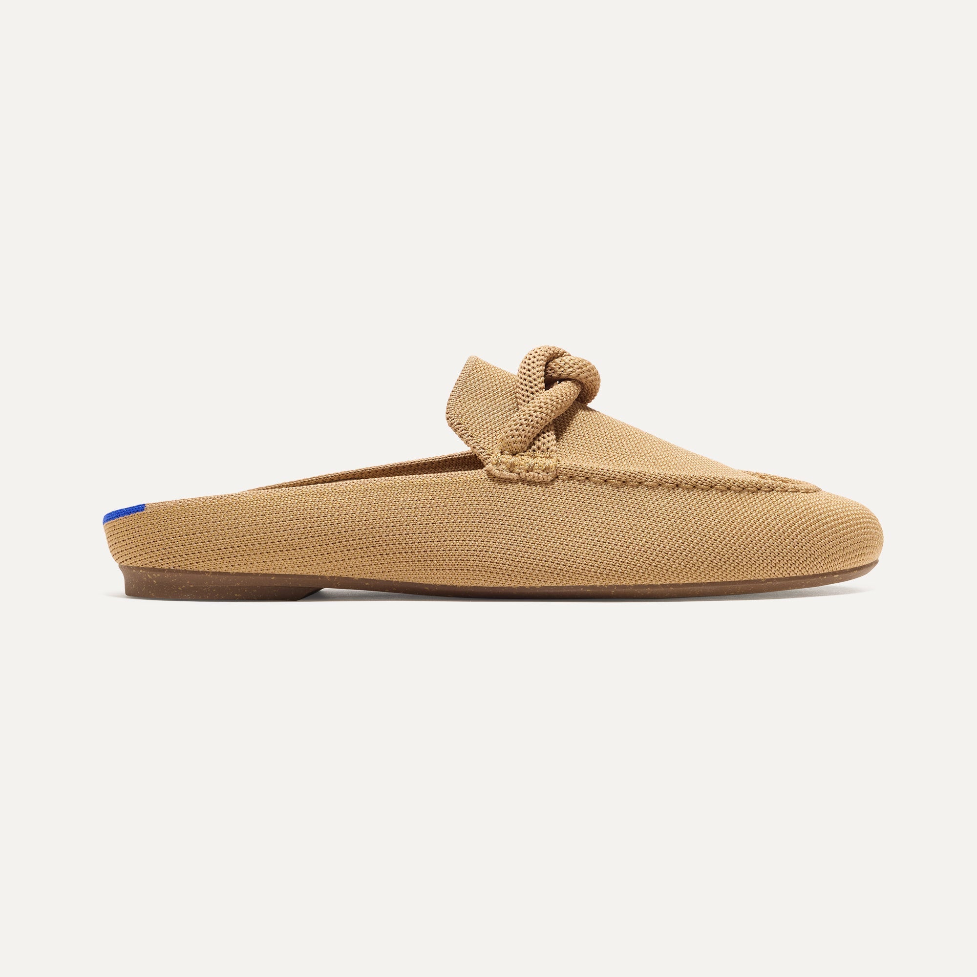 The Loafer Mule in Wren Birdseye shown from the side.