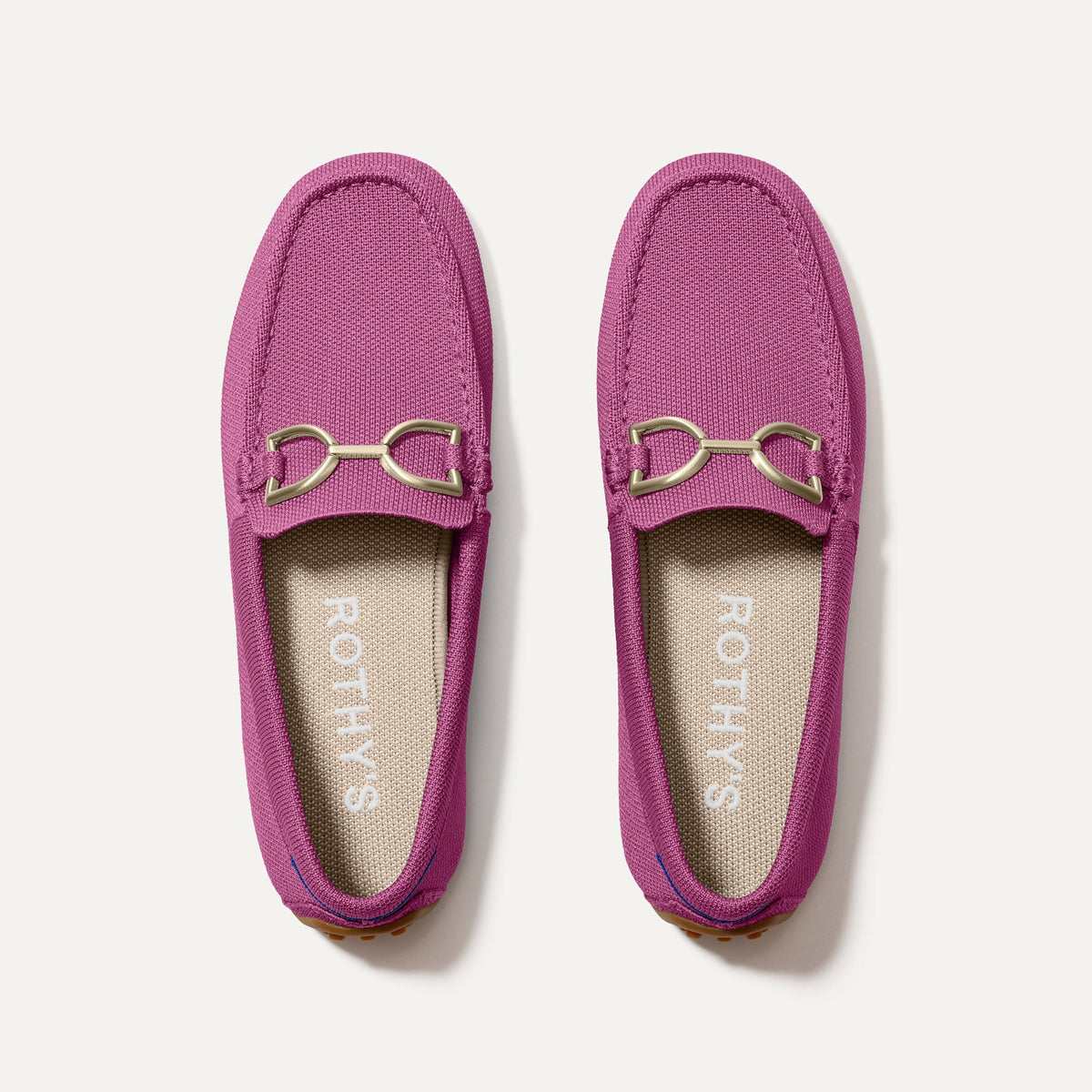 The Double Bit Driver in Taffy Pink shown from the top.