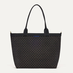 PDP |The Lightweight Zip Tote in Night Song shown from the front.
