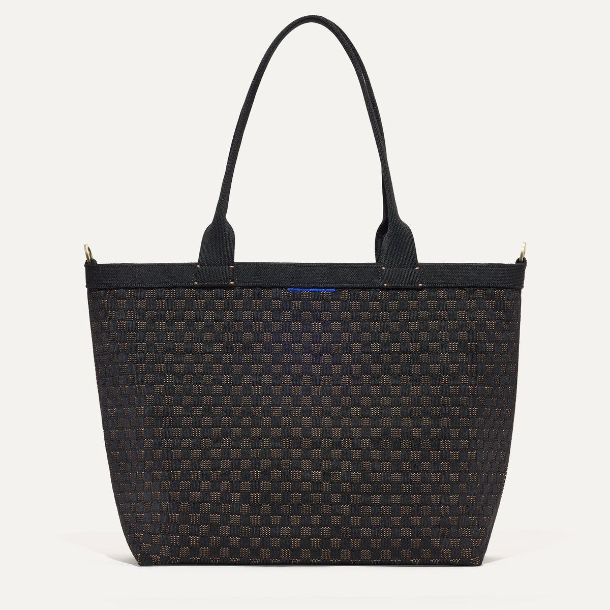 PLP |The Lightweight Zip Tote in Night Song shown from the front.