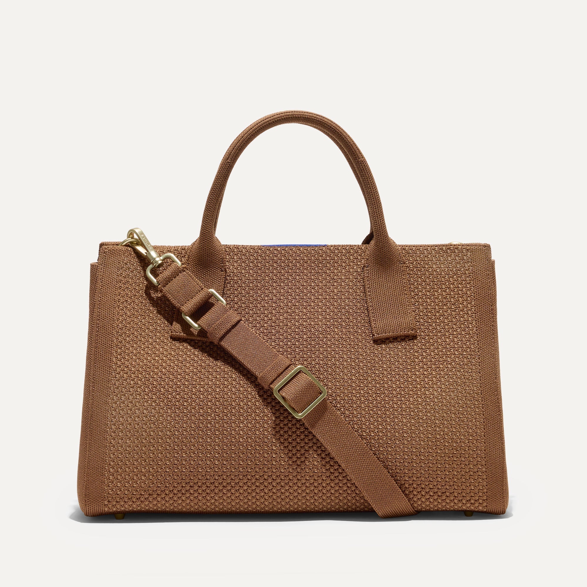 PDP |The Classic Handbag in Sierra Brown shown from the front.