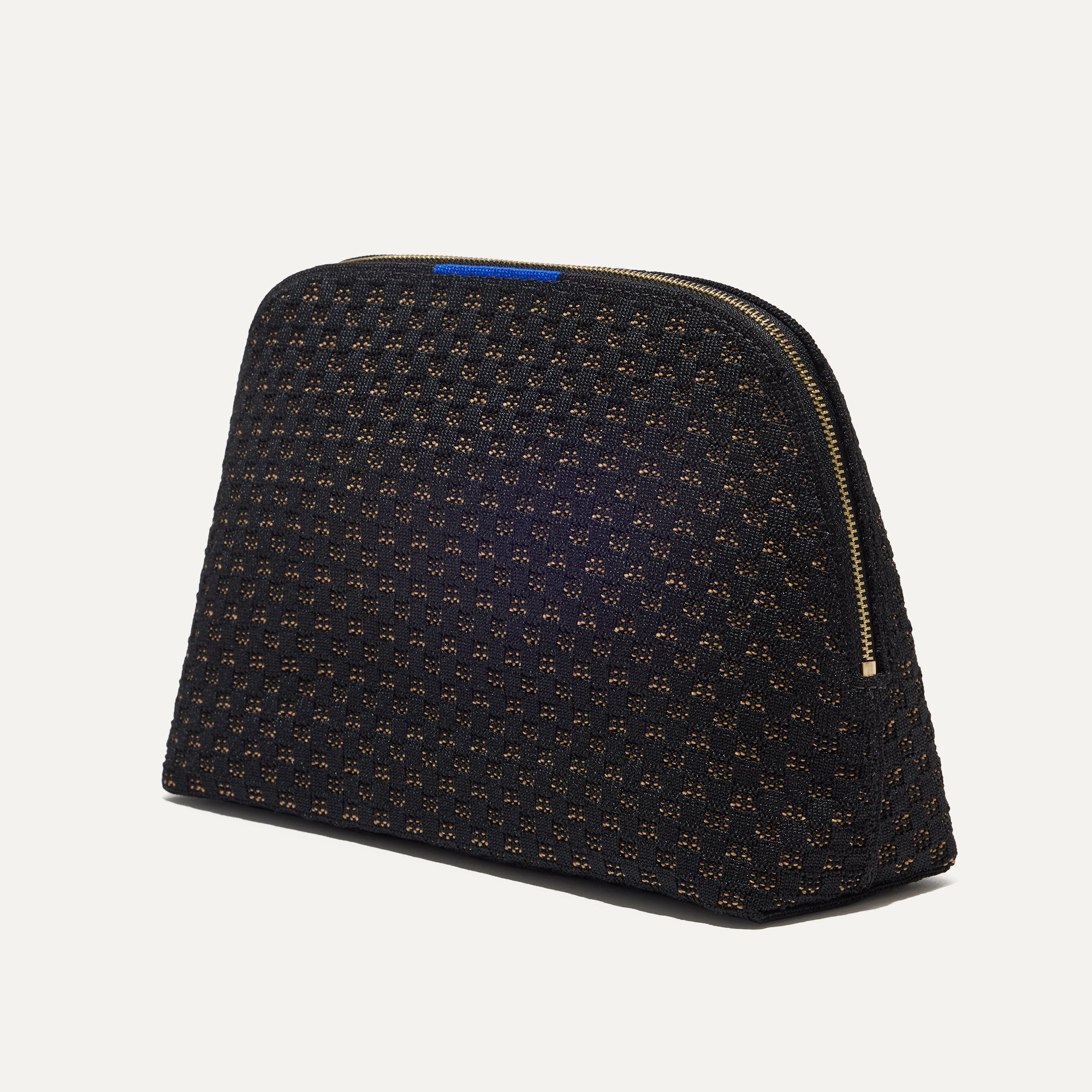 The large pouch of The Vanity Set in Night Song shown in diagonal view.