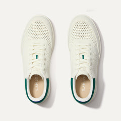 The Court Sneaker in Birdie shown from the top.