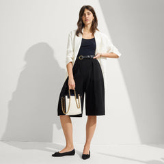 The Crossbody Strap in Wren Chain, shown paired with The Petite Classic Tote.