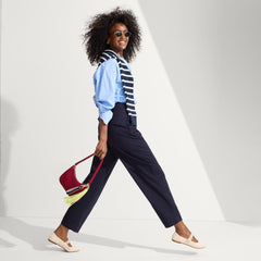 Alternate view of a model wearing The Ballet Mary Jane in Conch.