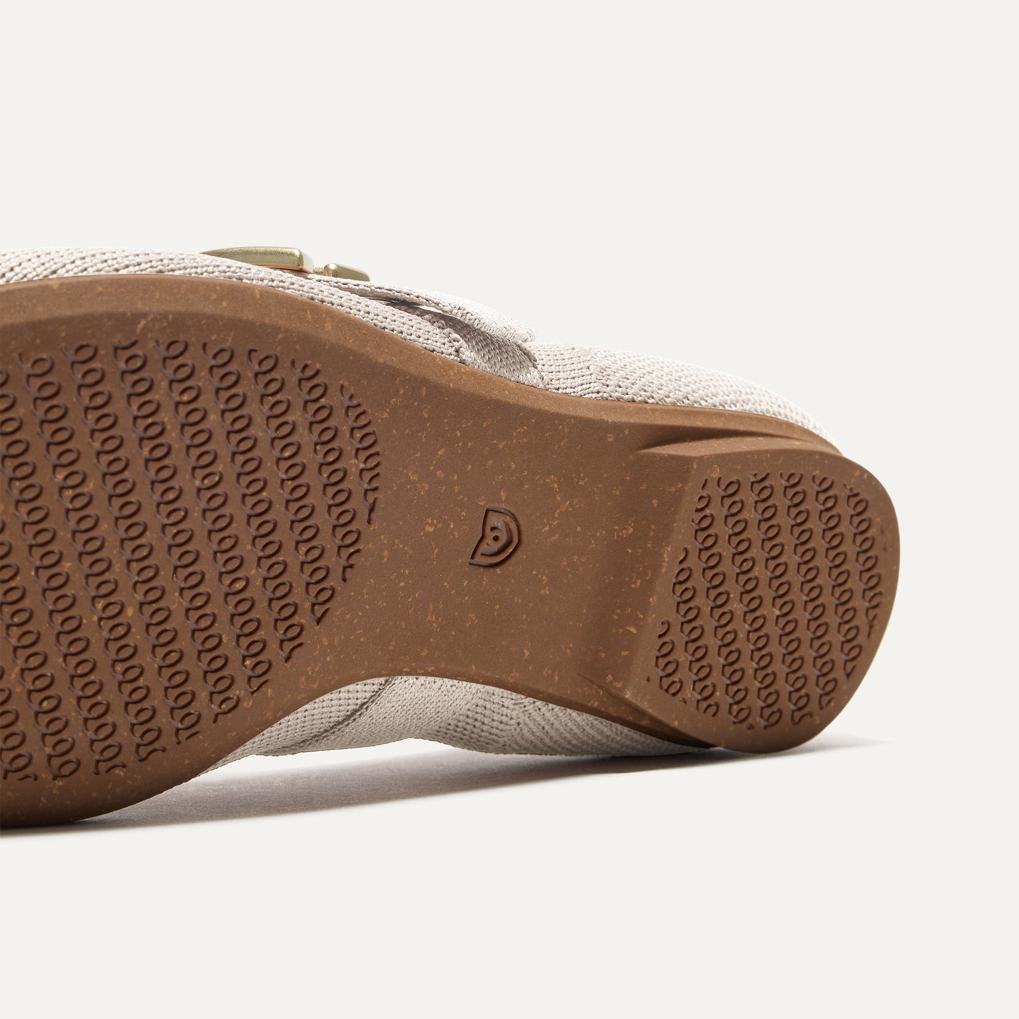 Outsole of The Ballet Mary Jane in Conch.