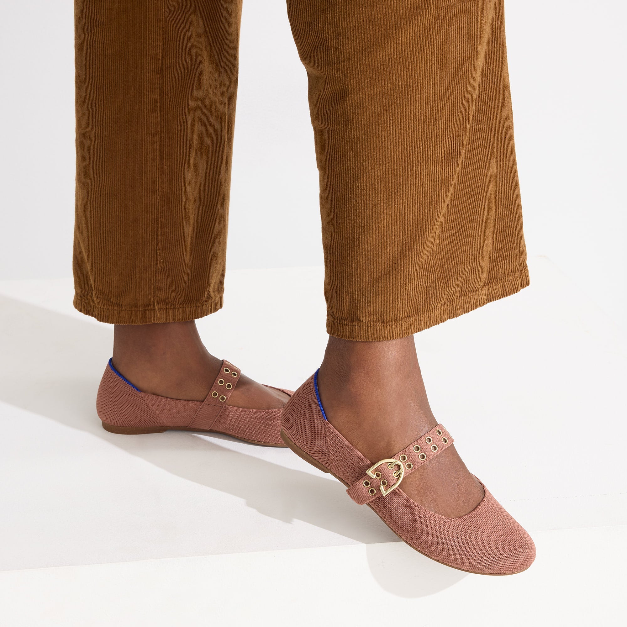 hover | Model wearing The Ballet Mary Jane in Hazel.