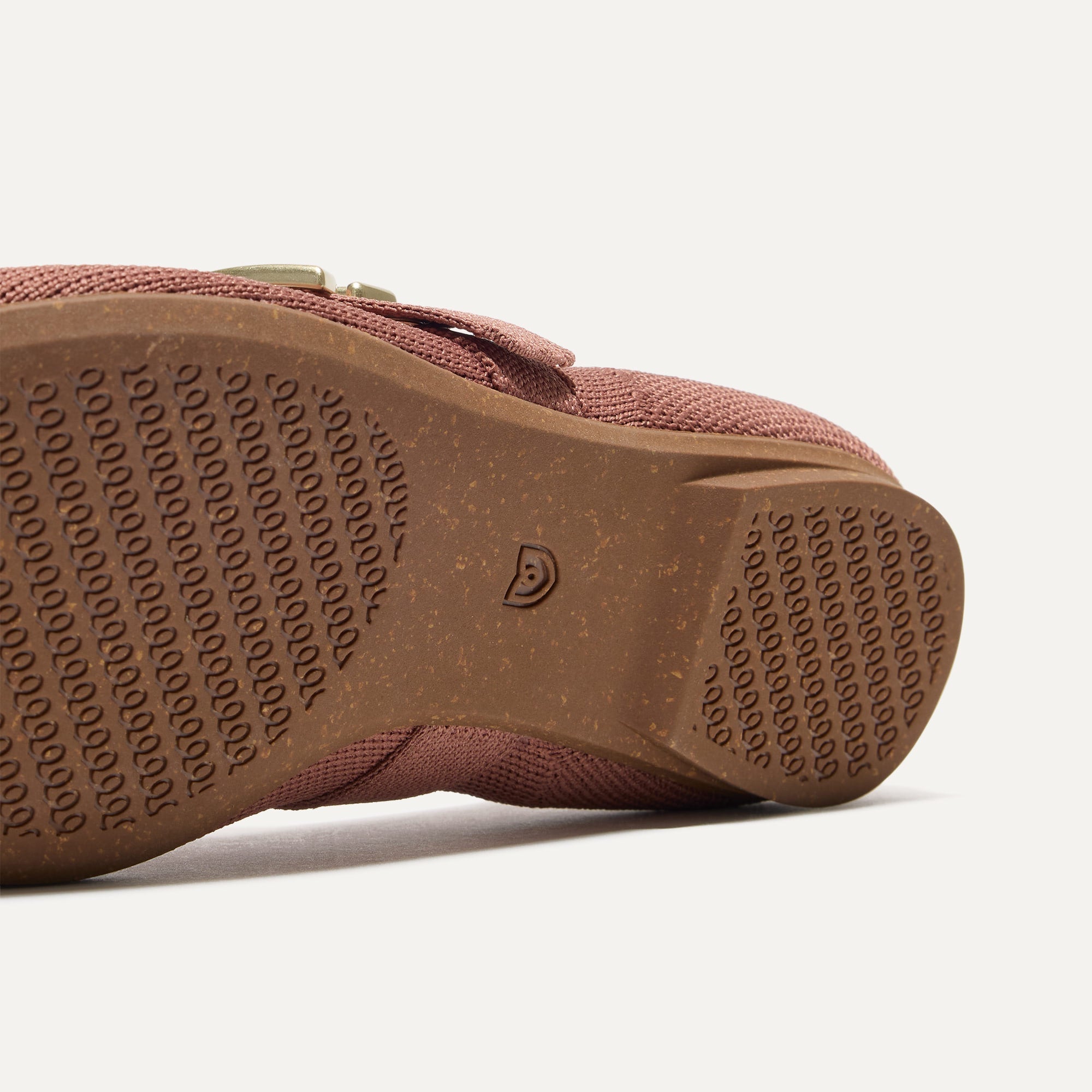 Outsole of The Ballet Mary Jane in Hazel.