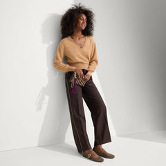 Alternate view of a model wearing The Ballet Mary Jane in Safari.