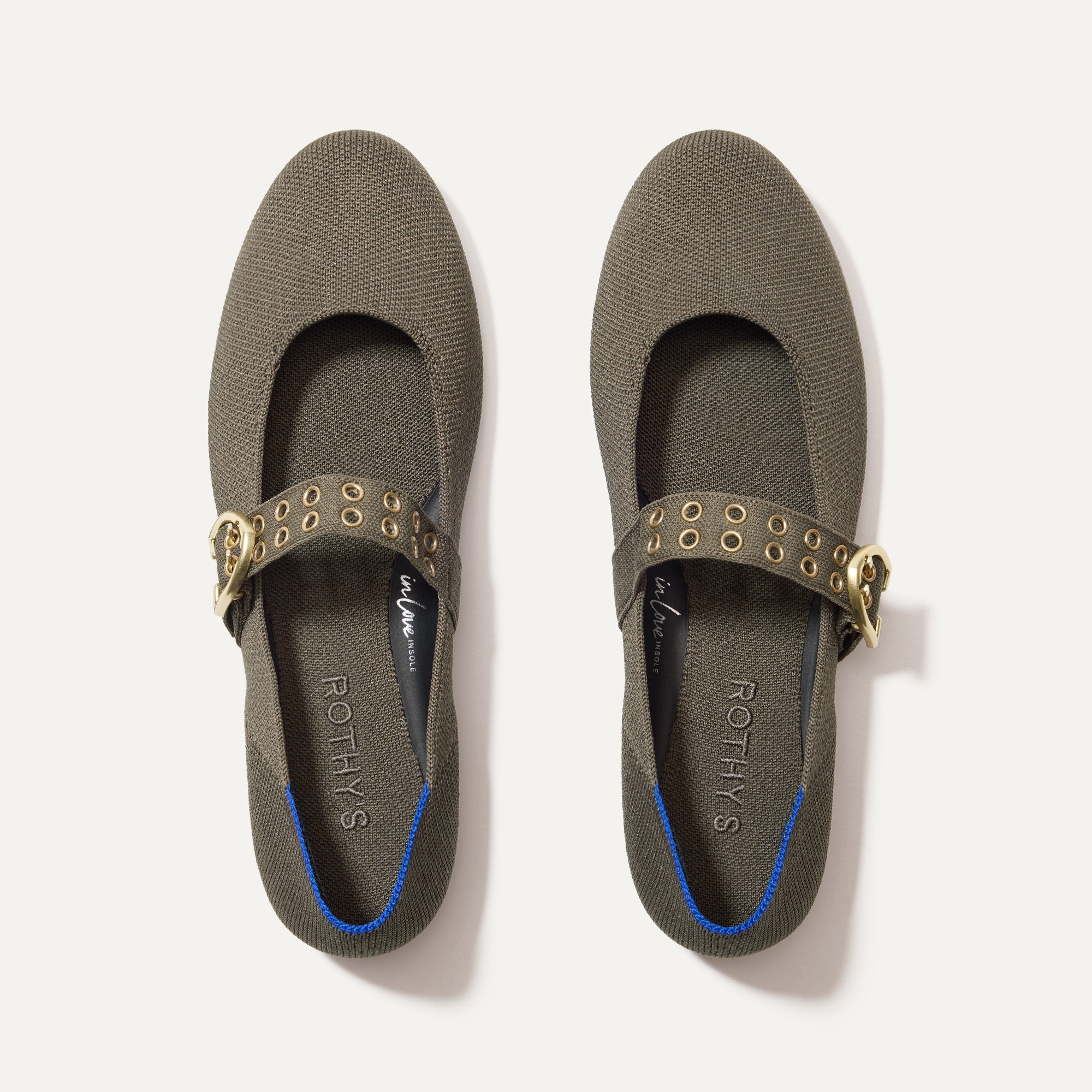 The Ballet Mary Jane in Safari shown from the top.