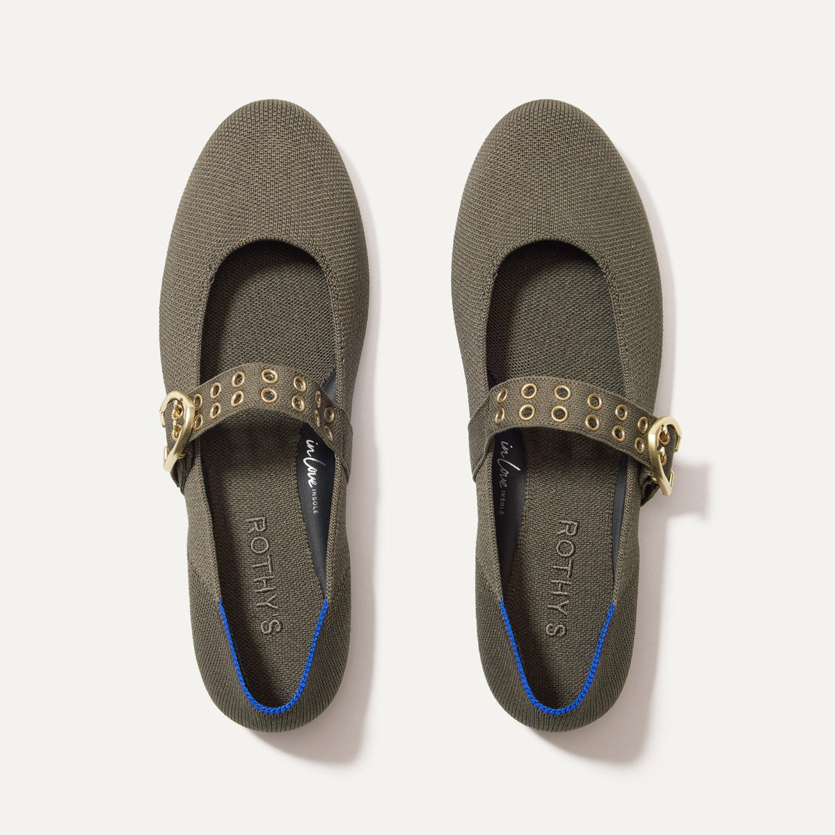 The Ballet Mary Jane in Safari shown from the top.