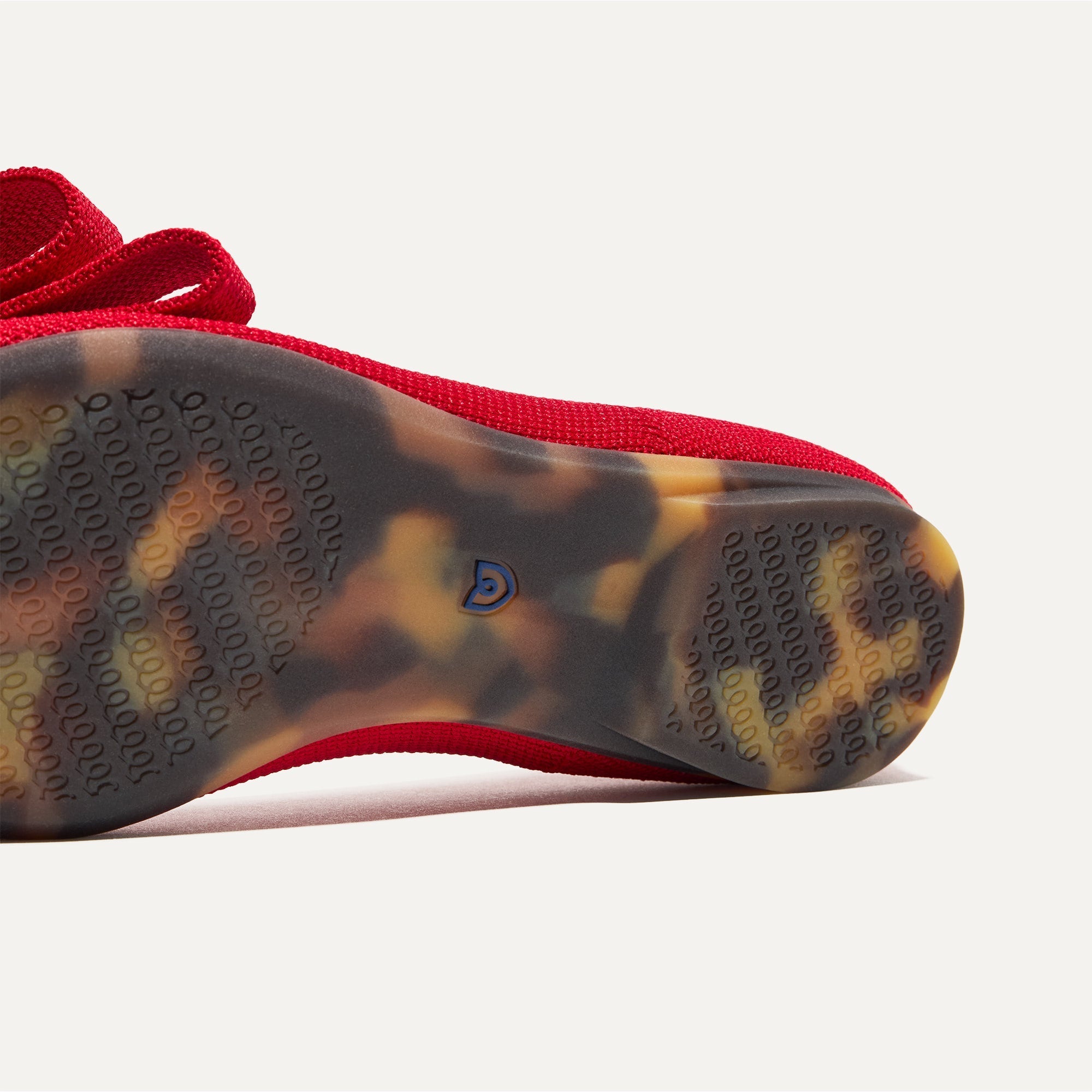 The sole of The Bow Point II in Cupid shown in diagonal view.