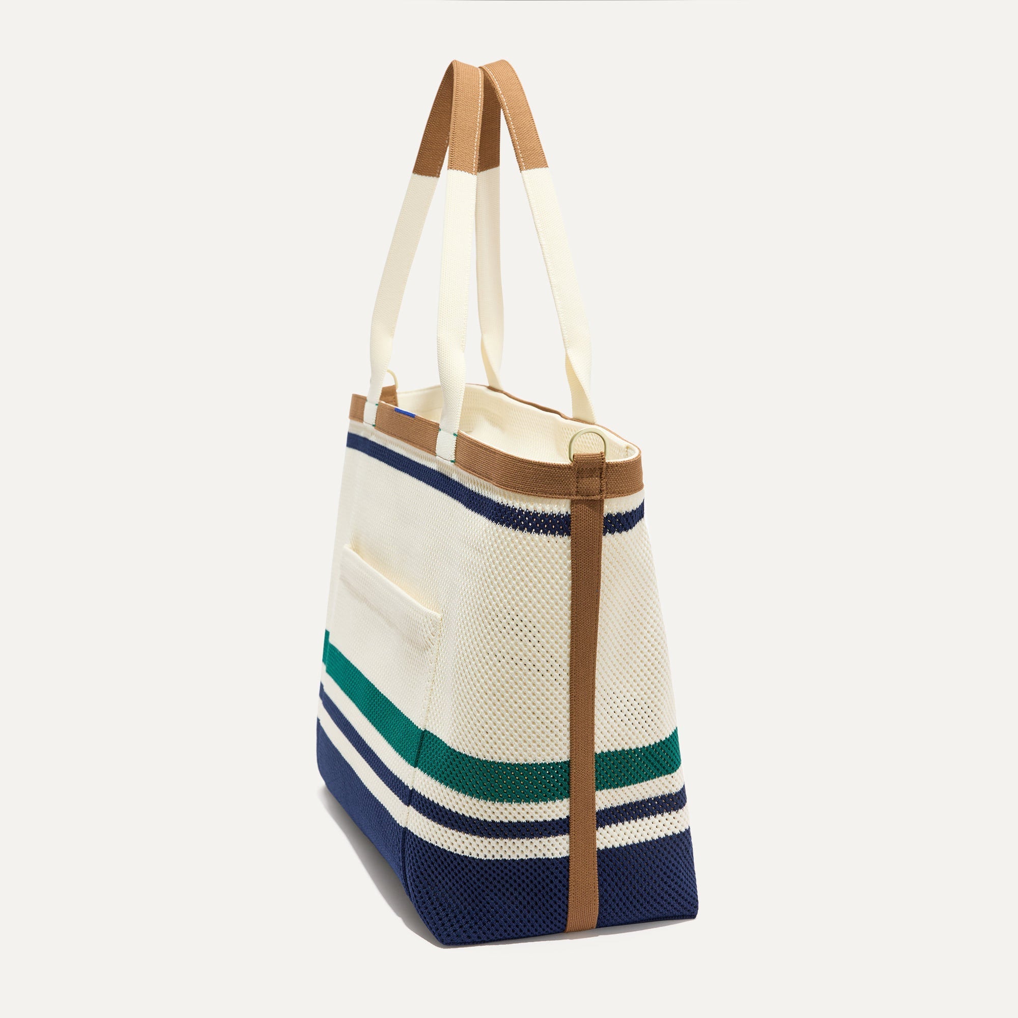 The Zip Travel Tote in Volley shown from the side.