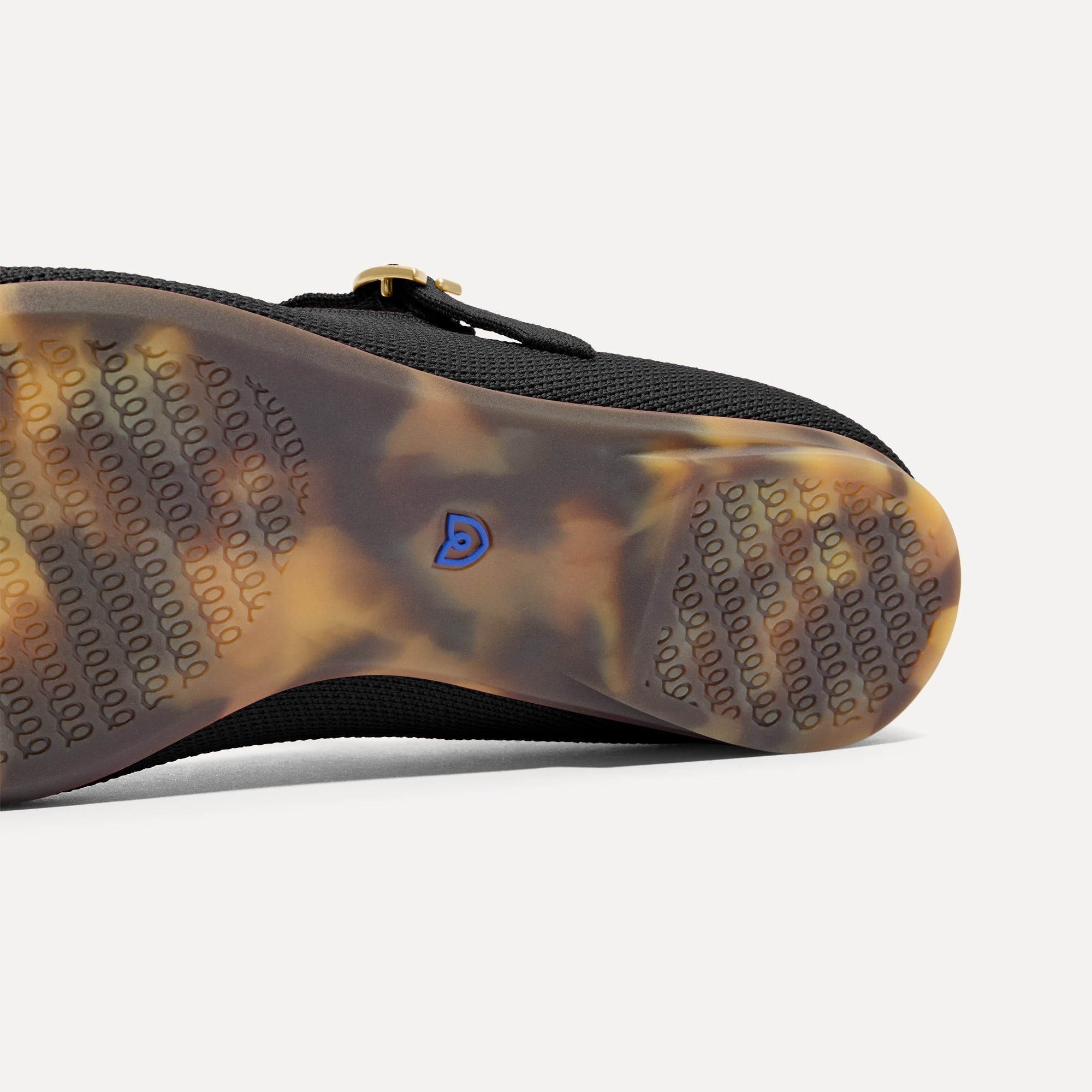 The sole of The T-Strap Mary Jane in Black.