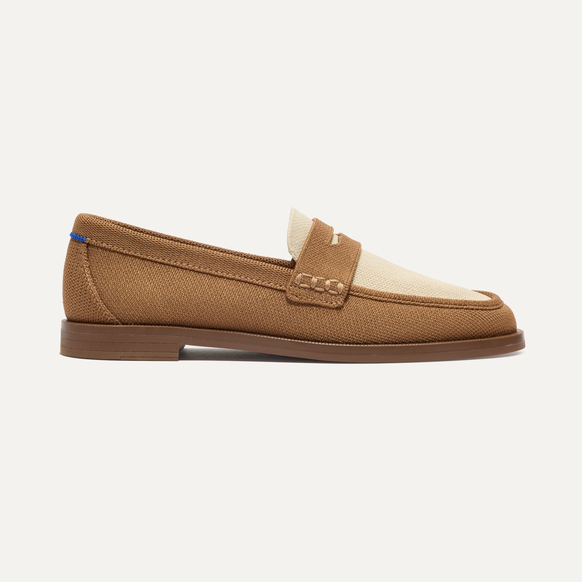 The Penny Loafer in Cortado shown from the side.