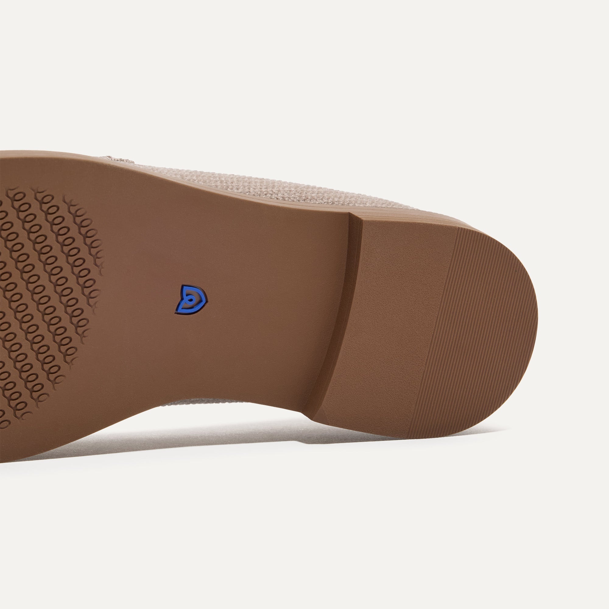 The sole of The Penny Loafer in ReVelvet™ Dove.