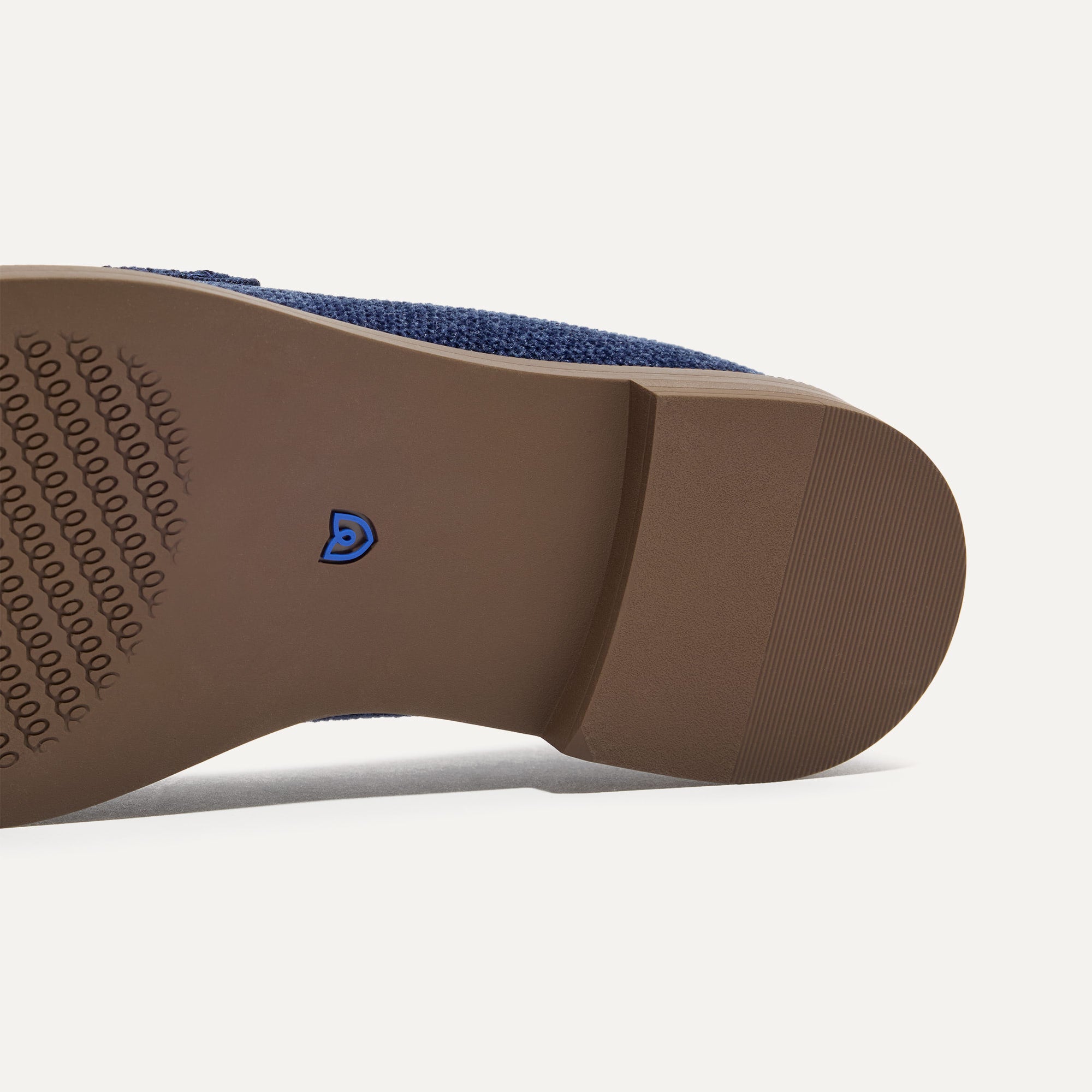 The sole of The Penny Loafer in ReVelvet™ Navy.