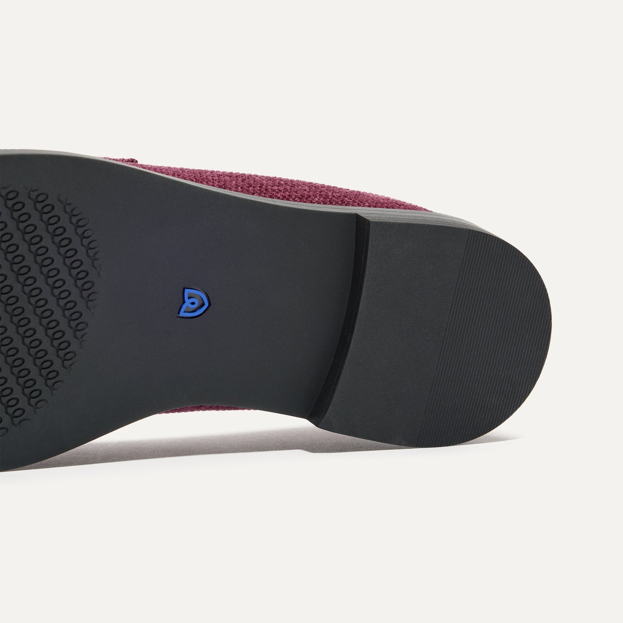 The sole of The Penny Loafer in ReVelvet™ Syrah.