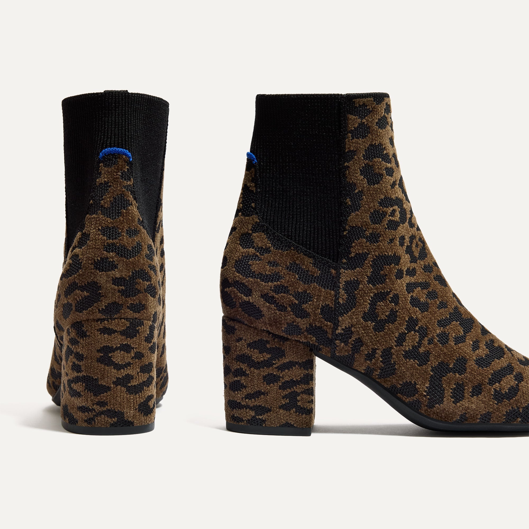 The High Classic Boot in ReVelvet™ Cheetah shown from the back.