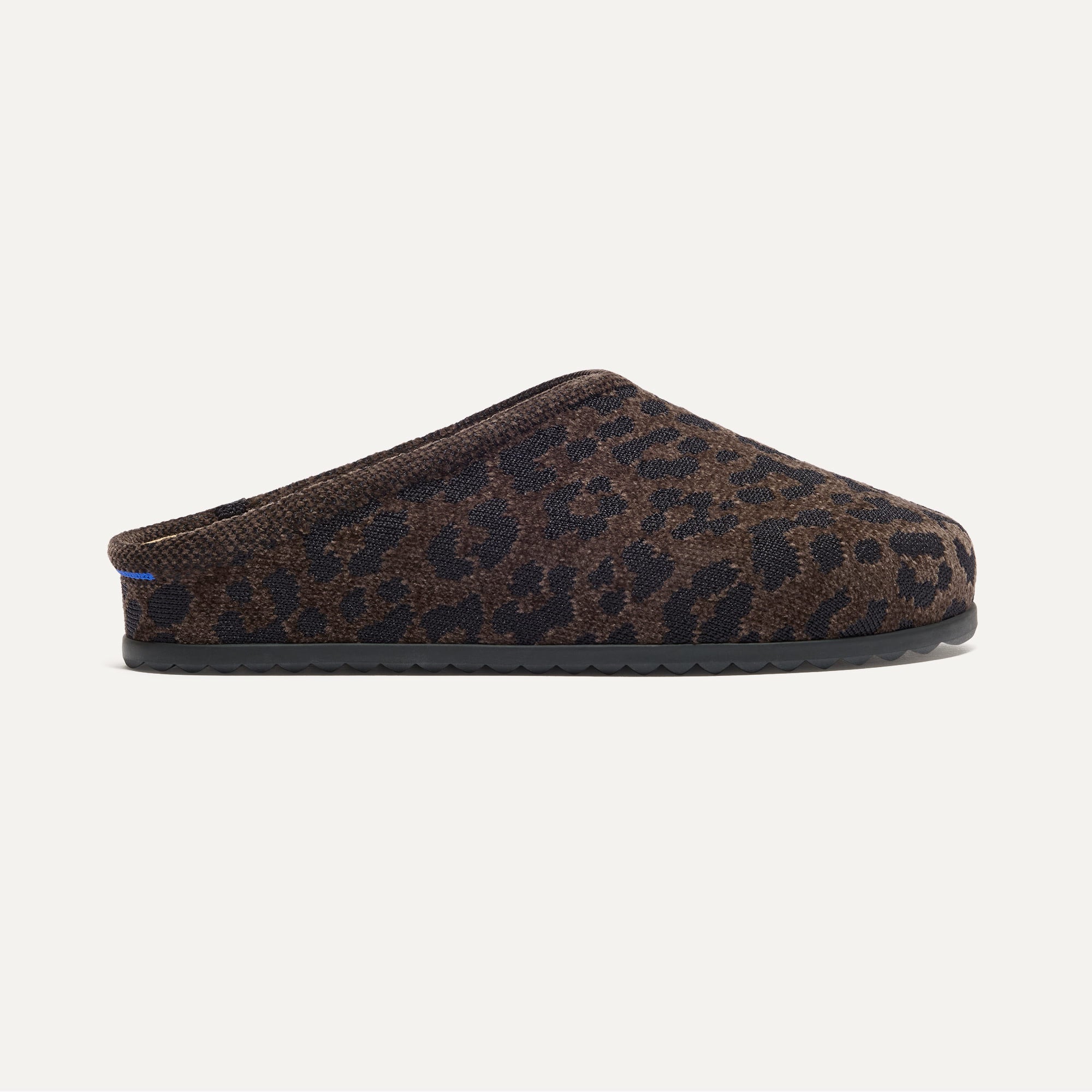 The Casual Clog in ReVelvet™ Cheetah shown from the side.
